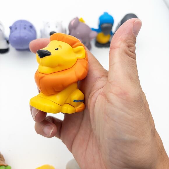 Lot Of 13 Fisher-Price Little People Zoo Animals Safari Zookeeper Turtle Koala - Picture 7 of 14